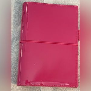 Filofax Personal Size Hot Pink Domino
